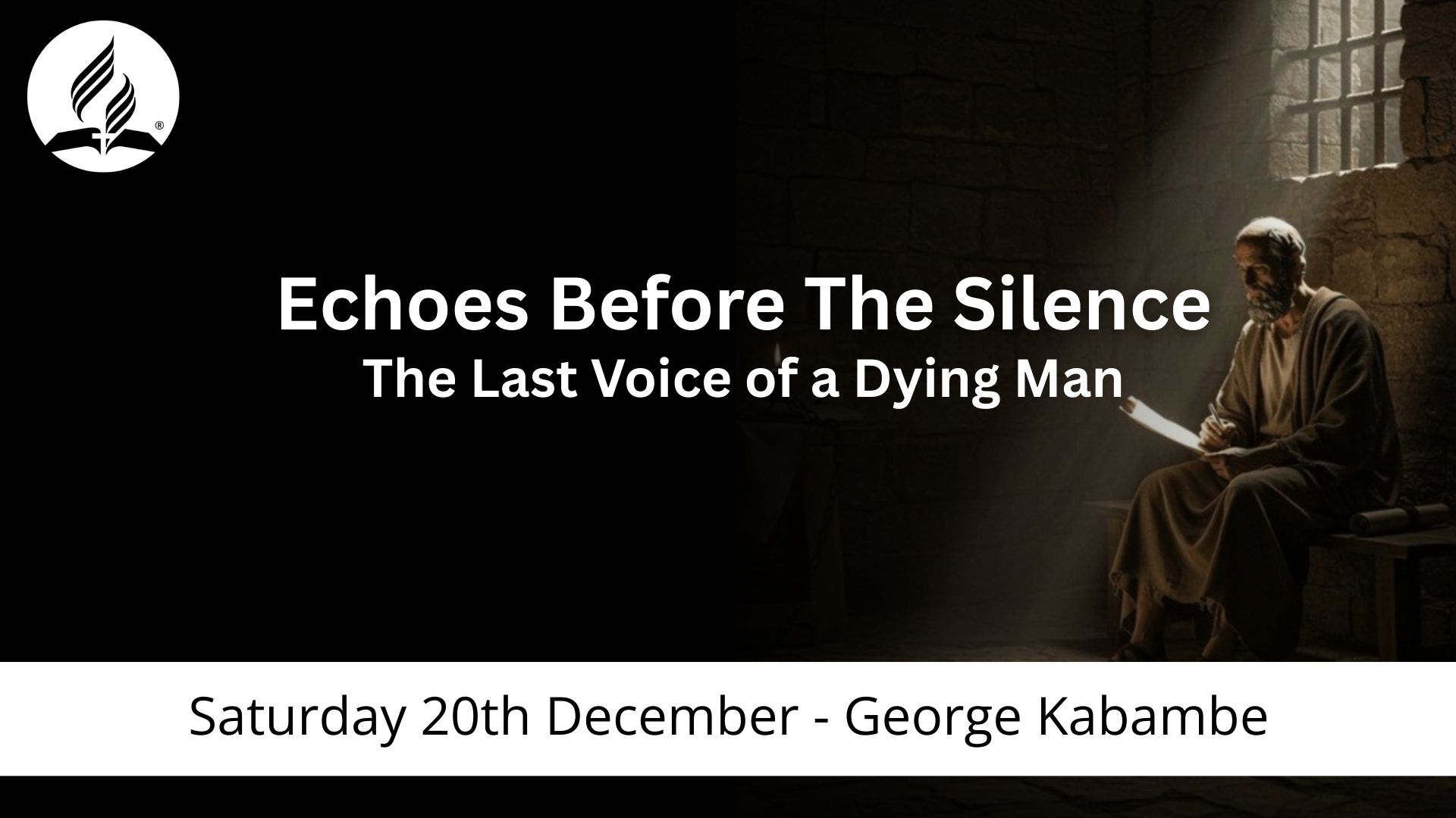 Echoes Before The Silence: The Last Voice of a Dying Man